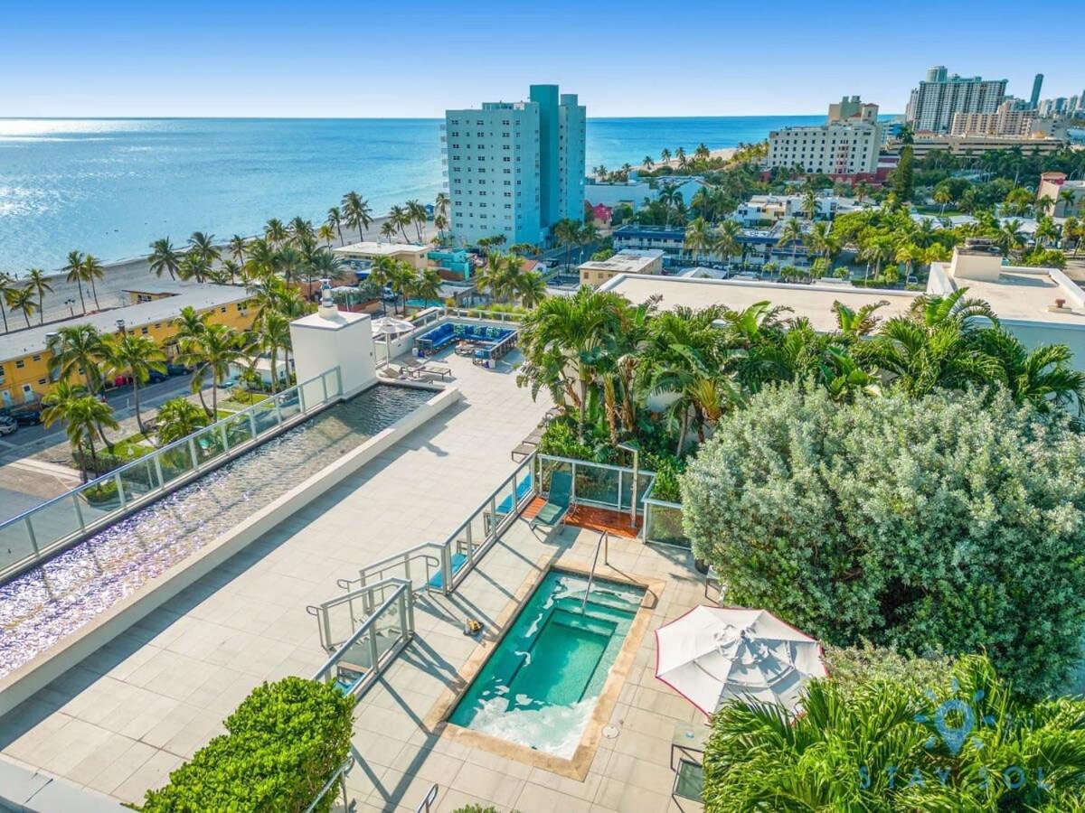 Best Stay - Rooftop Pool & Hot Tub - Hollywood Beach Экстерьер фото