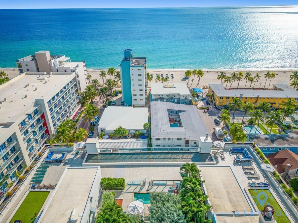 Best Stay - Rooftop Pool & Hot Tub - Hollywood Beach Экстерьер фото