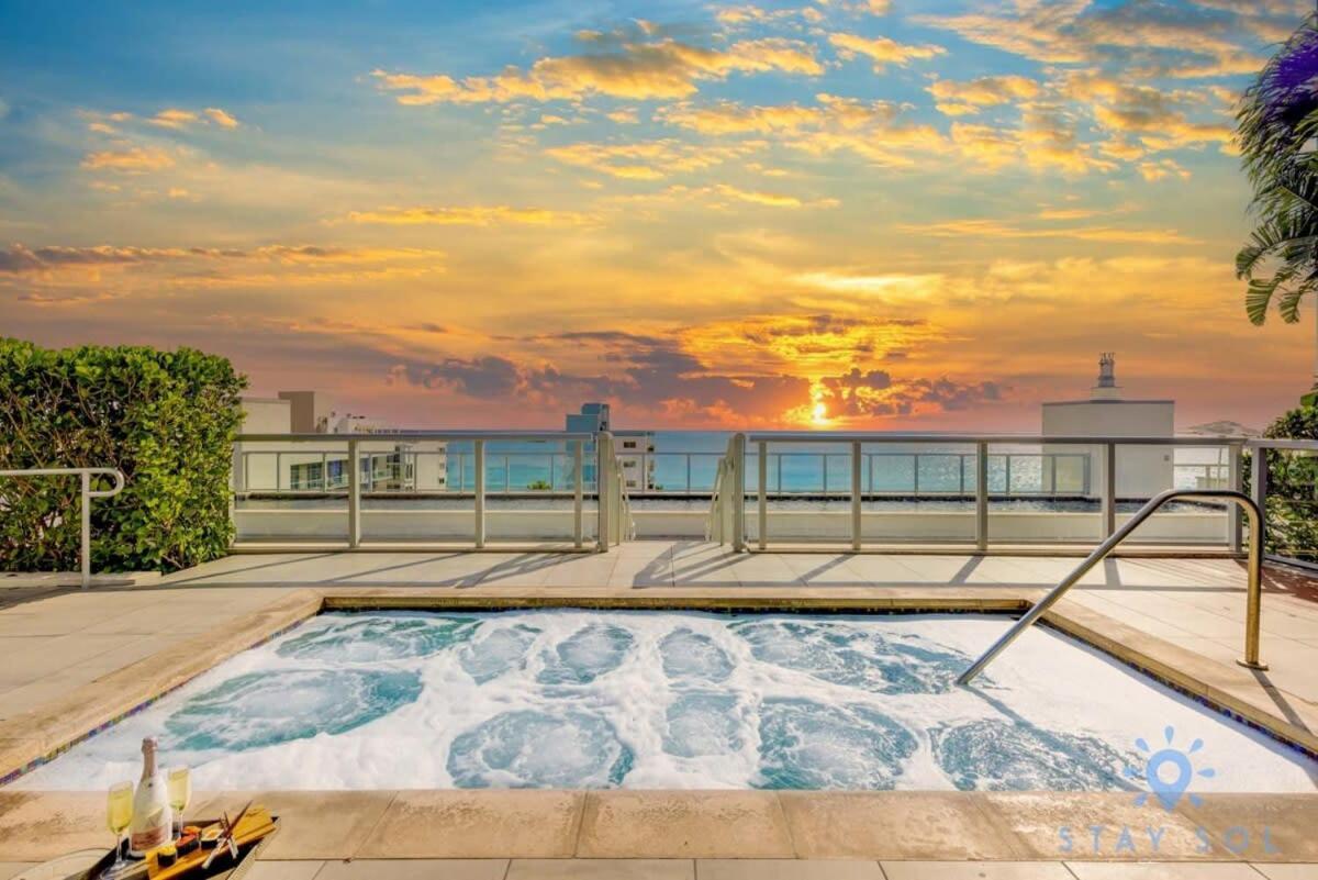 Best Stay - Rooftop Pool & Hot Tub - Hollywood Beach Экстерьер фото