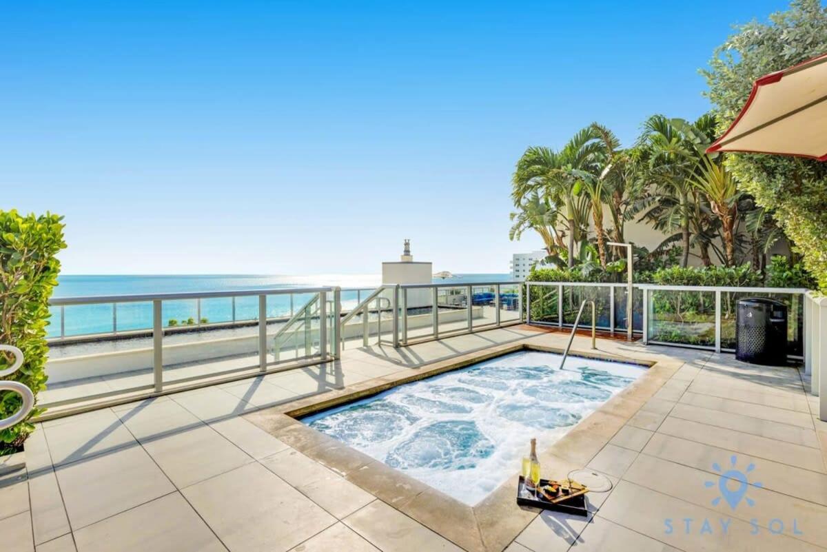 Best Stay - Rooftop Pool & Hot Tub - Hollywood Beach Экстерьер фото